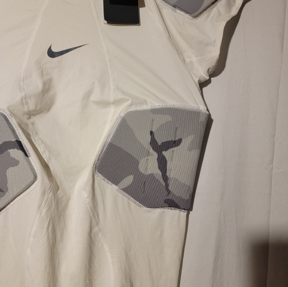 Nike Pro Combat Hyperstrong 4 Pad Football Shirt Sz Large 896235 100 - Picture 4 of 8